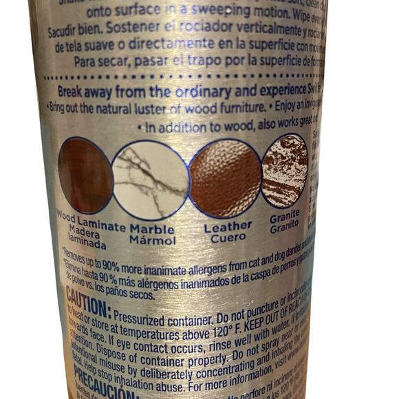 Swiffer Dust & Shine Furniture Spray Gain Original Fresh Scent NEW RARE 9.7 oz - Picture 9 of 12